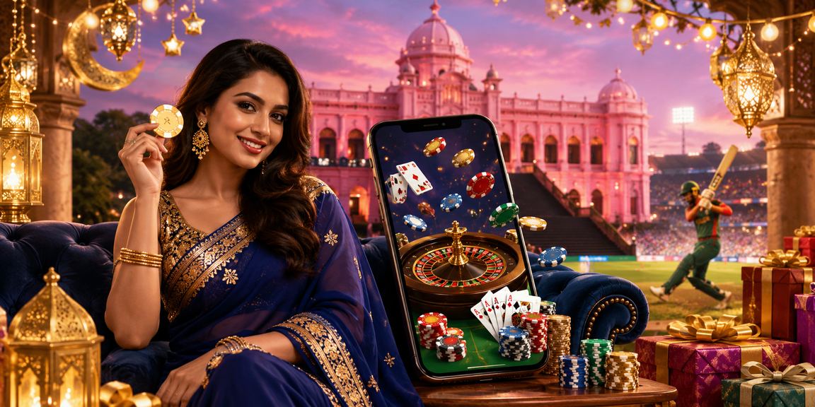 ঢাকায় ঈদ উৎসবে ক্রিকেট বেটিং টিপস দেখছেন একজন বাংলাদেশি বেটর