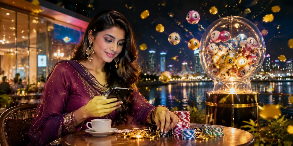 ঢাকায় মোবাইলে 337 - এ লটারি বেটিং করছেন একজন বাংলাদেশি